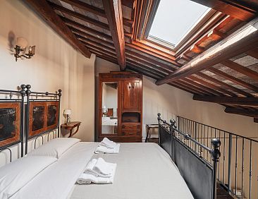 Appartement Mit Mezzanin und Schwimmbad, in einem Bauernhaus