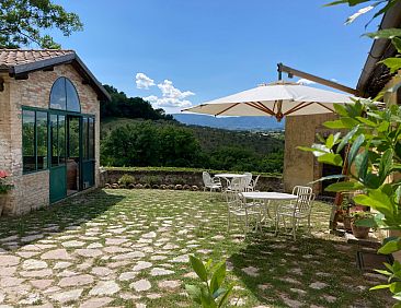 Appartement in Spoleto mit Garten, Grill und Terrasse