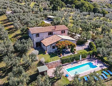Huis met privé zwembad nabij Orvieto