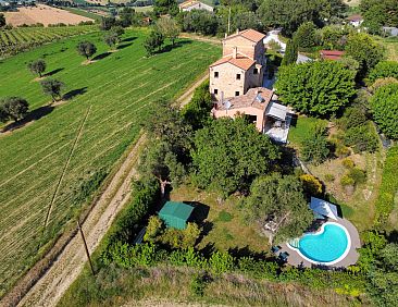 Vakantiehuis Villa Gelso mit Pool, Sauna und atemberaubender