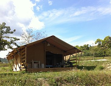 Safaritent incl. Sanitair