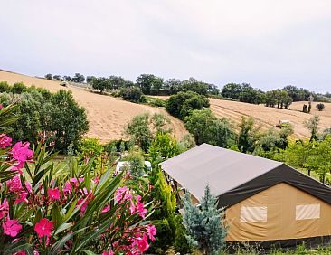 Safaritent incl. sanitair