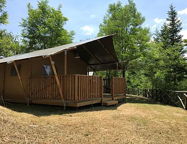 Safaritent incl. sanitair