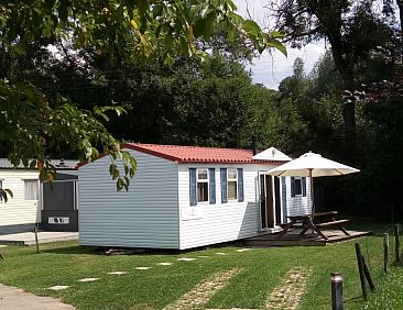 Stacaravan met 3 slaapkamers
