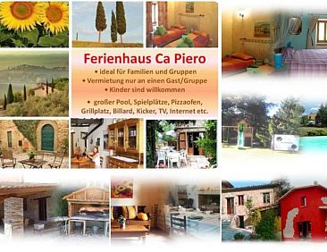Vakantiehuis Ca Piero 8 Personen