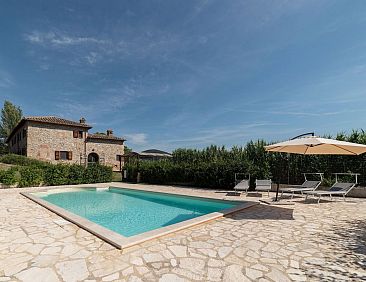 Vakantiehuis Villa mit privatem Pool zwischen Umbrien und La