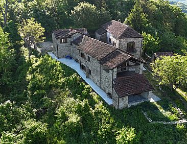 Vakantiehuis Cascina Bricco 'Ein Balkon in den Alpen
