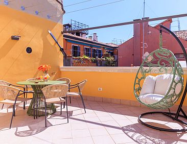 Appartement Casa dell'Aviatore große Gartenterrasse