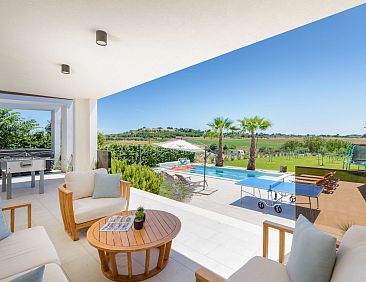 Vakantiehuis Villa Grofica, beheizter Pool, Taverne, Strandn