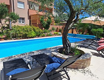 Appartement mit Pool in Istrien