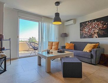 Appartement Wohnung mit Balkon für 4 Personen