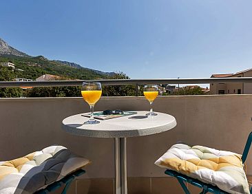 Vakantiehuis Maja mit Pool und herrlichem Meerblick