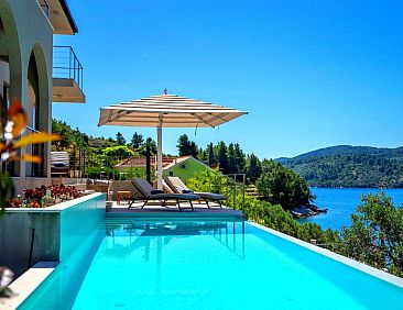 Vakantiehuis "vila Belveder" mit Infinity-Pool