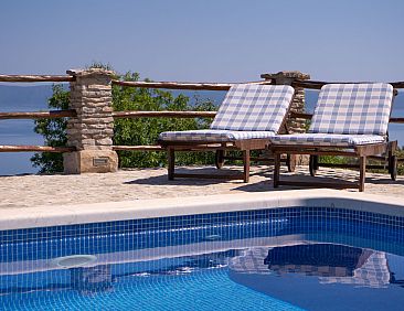 Vakantiehuis Ranch Visoka in Selca mit Panoramablick aufs Me