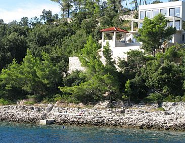 Vakantiehuis Luxuriöse Villa Hera,  Korcula,  am Strand