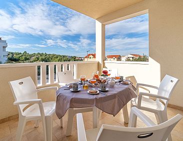 Appartement Wohnung "Ankora" mit Blick auf das Wasser