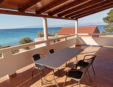 Appartement Wunderschöne Ferienwohnung in Ugljan mit Terras