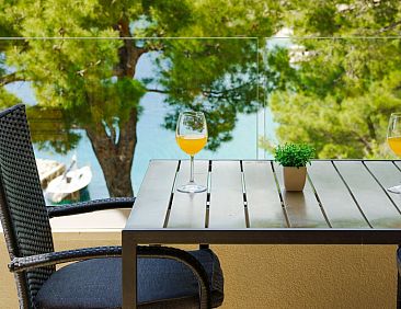 Appartement Studio mit Balkon für drei Personen