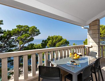 Appartement Pine Canopy Family Studio mit Meerblick A2