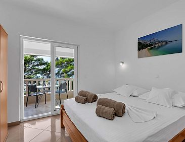 Appartement Pine Canopy Family Studio mit Balkon und Meerbli