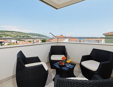 Appartement Appartement Adria mit Meerblick und Gemeinschaft