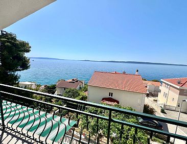 Appartement mit Balkon und herrlichem Meerblick