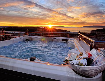 Appartement in Makarska mit Panoramablick