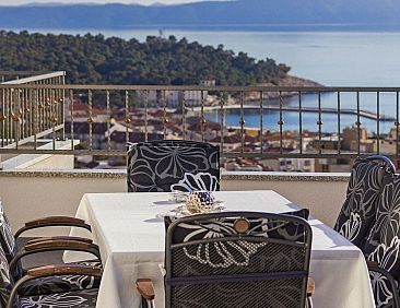 Appartement Penthousewohnung mit Whirlpool und Meerblick