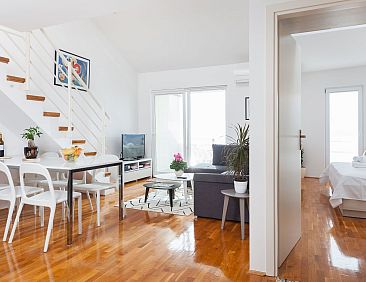 Appartement Wohnung mit Blick auf das Wasser