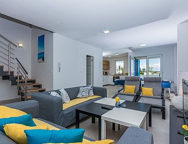 Vakantiehuis Strandvilla Miri Rose mit beheizbarem Pool