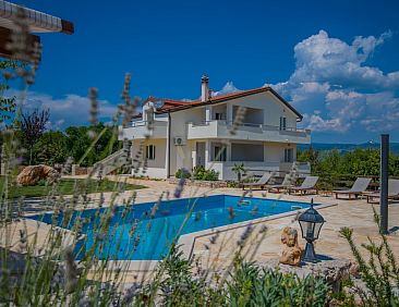 Vakantiehuis Freistehende Villa Iva Grubine mit Privatpool