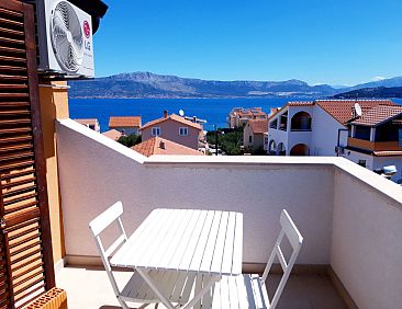 Appartement Modernes Apartment mit Meerblick in Strandnähe