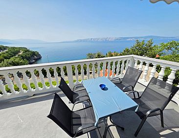 Appartement Wohnung mit Meerblick, 150 m vom Strand entfernt
