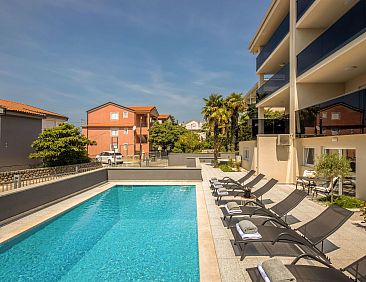 Appartement Modernes Apartment in Crikvenica mit Gemeinschaf