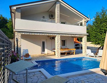 Vakantiehuis Villa "Haus mit pool" mit eigenem Pool