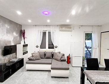 Appartement Charmante Ferienwohnung in Baška mit Eigener Te