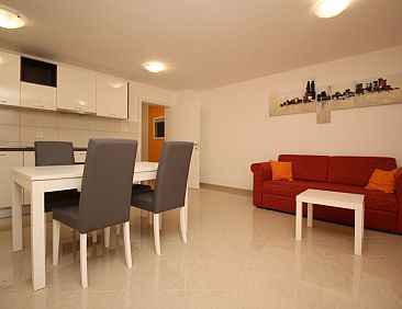 Appartement Gemütliche Ferienwohnung in Baška mit gemeinsa
