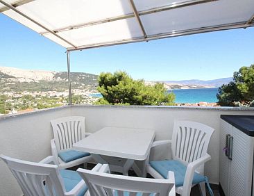 Appartement in Baška mit Eigenem Balkon und Meerblick