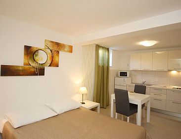 Appartement Appartement in Baška mit gemeinsamem Pool und G