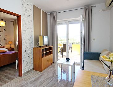 Appartement Gemütliches Appartement in Baška mit Eigenem B