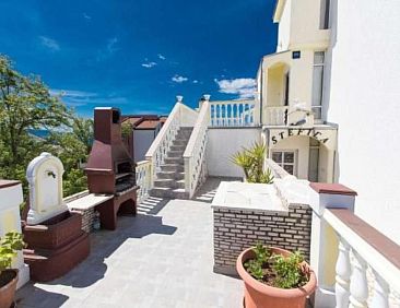 Appartement Wohnung in Dramalj mit Möbliertem Balkon
