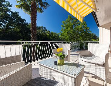 Appartement Wohnung "Villa Karmen" direkt am Strand