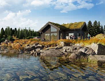 Vrijstaande woning in Vradal