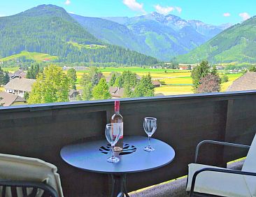 Appartement Geräumiges Apartment mit Panoramabergblick