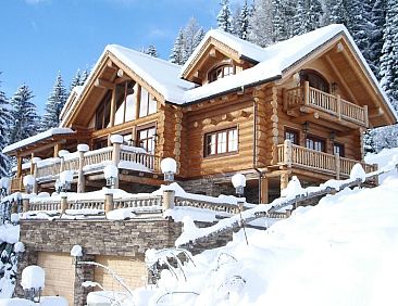 Vakantiehuis Einzigartiges Designer Log House "Chalet Caprea