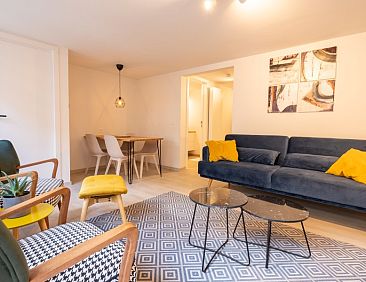 Appartement op 120m van zee met tuin en parkeerplaats