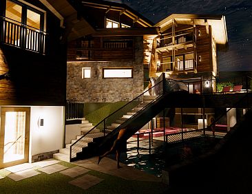 Vakantiehuis Chalet Black Stone