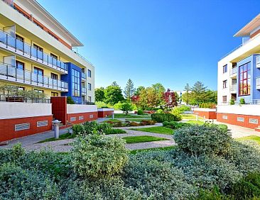 Appartement Charmantes Appartement in Kolberg mit Garten