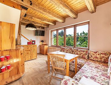 Appartement Kiefernwohnung mit Terrasse mit Blick auf den Ga