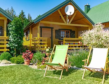 Vakantiehuis in Rusinowo mit Terrasse und Garten